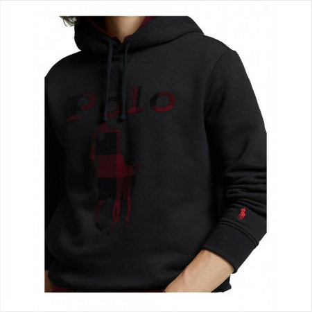 Polo Ralph Lauren Felpa Uomo Nera Big Pony Scozzese Felpa Maxi Logo Con Cappuccio Pony Rosso Nero A Scacchi Moda/Uomo/Abbigliamento/Felpe/Felpe con cappuccio Euforia - Bronte, Commerciovirtuoso.it