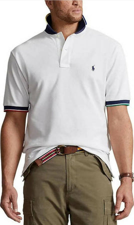 Polo Ralph Lauren Polo Uomo Custom Slim Fit Mnaiche Corte Moda/Uomo/Abbigliamento/T-shirt polo e camicie/Polo Euforia - Bronte, Commerciovirtuoso.it