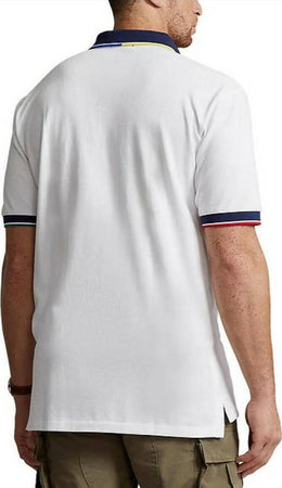 Polo Ralph Lauren Polo Uomo Custom Slim Fit Mnaiche Corte Moda/Uomo/Abbigliamento/T-shirt polo e camicie/Polo Euforia - Bronte, Commerciovirtuoso.it