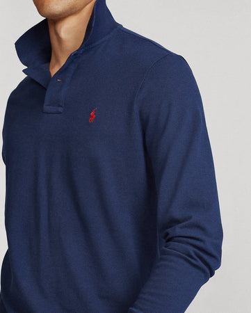 Polo Ralph Lauren Slim Fit Uomo Maniche Lunghe 100% Cotone Logo Pony Ricamato Moda/Uomo/Abbigliamento/Abbigliamento sportivo/Camicie e T-shirt sportive/Polo Euforia - Bronte, Commerciovirtuoso.it