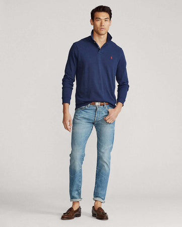 Polo Ralph Lauren Slim Fit Uomo Maniche Lunghe 100% Cotone Logo Pony Ricamato Moda/Uomo/Abbigliamento/Abbigliamento sportivo/Camicie e T-shirt sportive/Polo Euforia - Bronte, Commerciovirtuoso.it