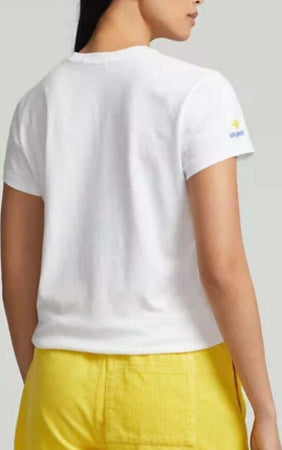 Polo-Ralph-Lauren-T-Shirt-Donna-Polo-Bear-Tenis-Maglietta-Mezze-Maniche