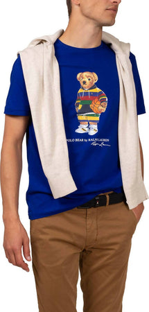 Polo Ralph Lauren T-shirt Uomo Basket Bear Maglia Girocollo Mezze Maniche Orso Moda/Uomo/Abbigliamento/T-shirt polo e camicie/T-shirt Euforia - Bronte, Commerciovirtuoso.it