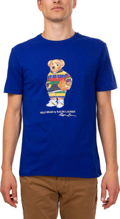 Polo Ralph Lauren T-shirt Uomo Basket Bear Maglia Girocollo Mezze Maniche Orso Moda/Uomo/Abbigliamento/T-shirt polo e camicie/T-shirt Euforia - Bronte, Commerciovirtuoso.it