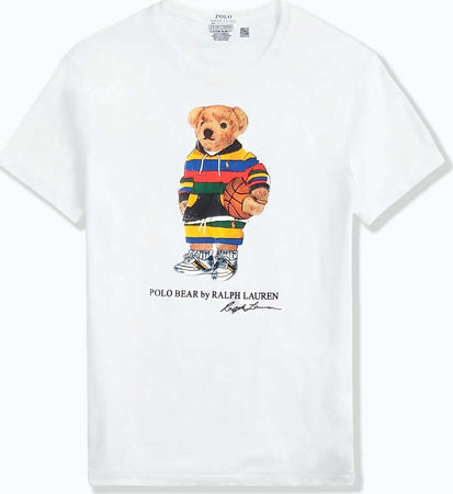 Polo Ralph Lauren T-shirt Uomo Basket Bear Maglia Girocollo Mezze Maniche Orso Moda/Uomo/Abbigliamento/T-shirt polo e camicie/T-shirt Euforia - Bronte, Commerciovirtuoso.it