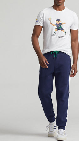 Polo-Ralph-Lauren-T-shirt-Uomo-Orsetto-Tennis-Us-Open-Polo-Bear-In-Jersey