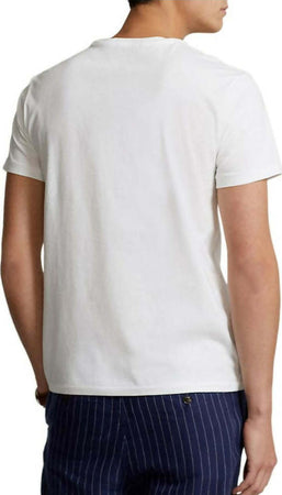 Polo-Ralph-Lauren-T-shirt-Uomo-Polo-Bear-Maglia-Girocollo-Orsetto-Custom-Slim-fit-Mezze-Maniche