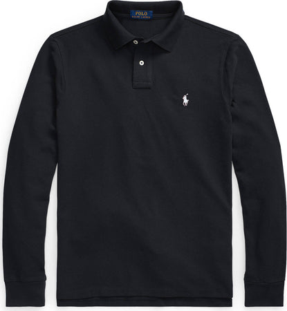 Polo Ralph Lauren Uomo Maglia a Maniche Lunghe con Colletto Custom Slim Fit Moda/Uomo/Abbigliamento/Abbigliamento sportivo/Camicie e T-shirt sportive/Polo Euforia - Bronte, Commerciovirtuoso.it