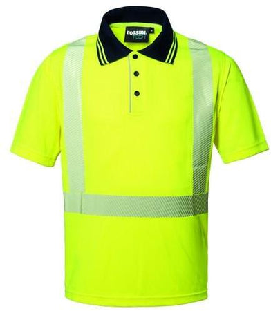 Polo Seal Hi-Vis Giallo Polo da Lavoro Alta Visibilità da Cantiere Asfaltatore Lavori Stradali