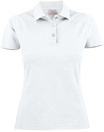 Polo Surf Lady Bianco Polo Donna Cotone Manica Corta