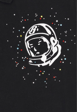 BILLIONAIRE BOYS CLUB Polo Manica Corta Uomo Embellished Astro Piquet Polo Black da uomo