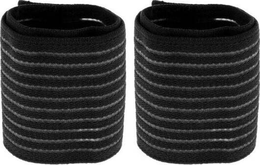 Polso-Benda-Polsiera-Fasciatura-Di-Supporto-Polsino-Elastico-Accessori-Nero
