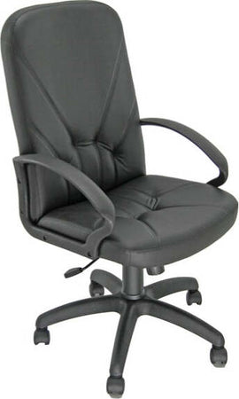 Poltrona direzionale Dante D - con ruote e braccioli - nero - Unisit Casa e cucina/Arredamento/Studio/Sedie e Sgabelli/Sedie da scrivania Eurocartuccia - Pavullo, Commerciovirtuoso.it