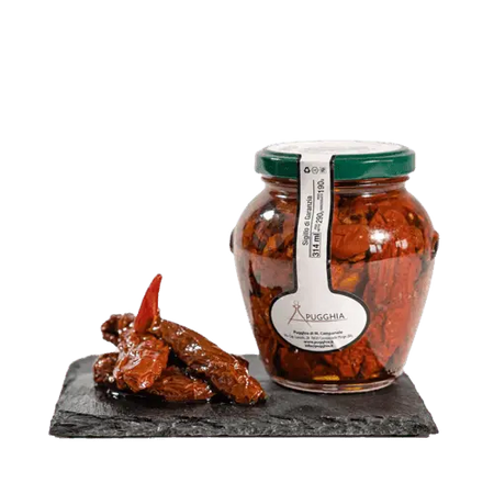 Pomodori secchi sottolio da 314g. - Pugghia