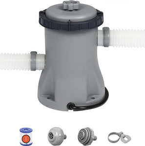 Pompa-di-Filtraggio-per-Pulizia-Acqua-1.249L/H-Filtro-per-Depurare-Piscine