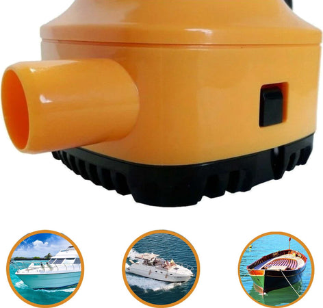 Pompa Di Sentina Automatica Ad Immersione 12v 70 Lt/min 50w Barca Gommone Acqua Sport e tempo libero/Attività ricreative all'aperto/Sport acquatici/Nautica/Impianti idraulici/Pompa di sentina Trade Shop italia - Napoli, Commerciovirtuoso.it