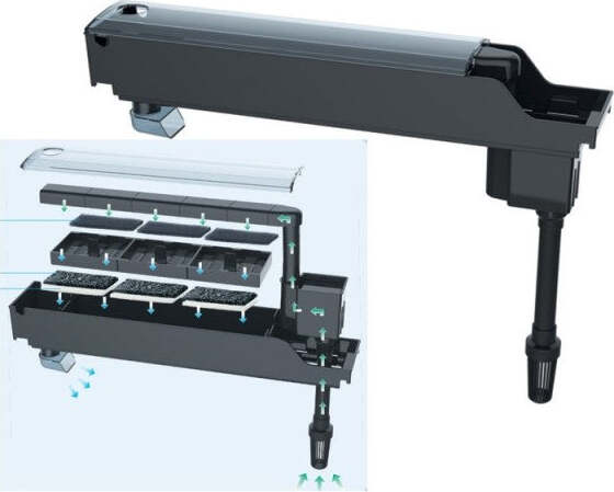 Pompa-Filtro-Esterno-Per-Acquario-7w-500l/h-Professionale-Pesci-Tartarughe-Gd400