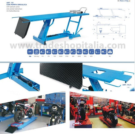 Ponte Sollevatore Moto A Pedale 5000kg Pompa Idraulica Omcn 196 Professionale Auto e Moto/Attrezzi per veicoli/Attrezzatura d'officina per veicoli/Pedane gru cric e martinetti/Sollevatori idraulici Trade Shop italia - Napoli, Commerciovirtuoso.it