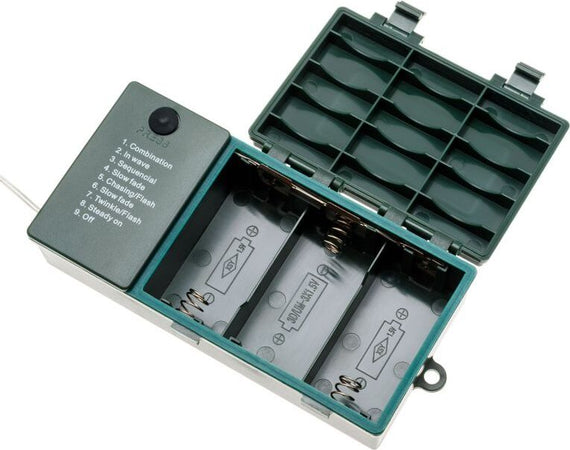 Porta batterie per catena lineare natalizia Smart Connect Plus con Timer Illuminazione/Illuminazione per esterni/Accessori/Trasformatori a bassa intensità MagiediNatale.it - Altamura, Commerciovirtuoso.it