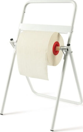 Porta bobina asciugatutto da terra - 40x44x80 cm - metallo - bianco - Perfetto Commercio Industria e Scienza/Forniture sanitarie e igieniche/Accessori e sanitari bagno/Supporti per asciugamani di carta commerciali Eurocartuccia - Pavullo, Commerciovirtuoso.it