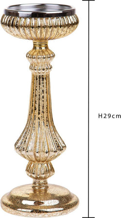 Porta Candele a calice luminoso in vetro con 8 led decorazione natalizia Casa e cucina/Decorazioni per interni/Candele e portacandele/Candele/Candele a colonna MagiediNatale.it - Altamura, Commerciovirtuoso.it