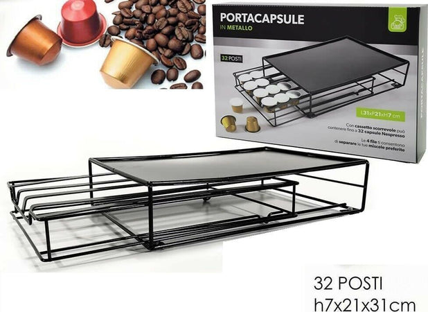 Porta-Capsule-Caffè-32-Capsule-portacapsule-caffe-scorrevole
