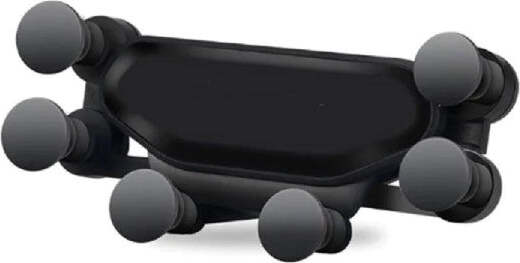 Porta-Cellulare-Per-Auto-Supporto-Telefono-Staffa-6-Morsetti-In-Silicone-Q-zj017