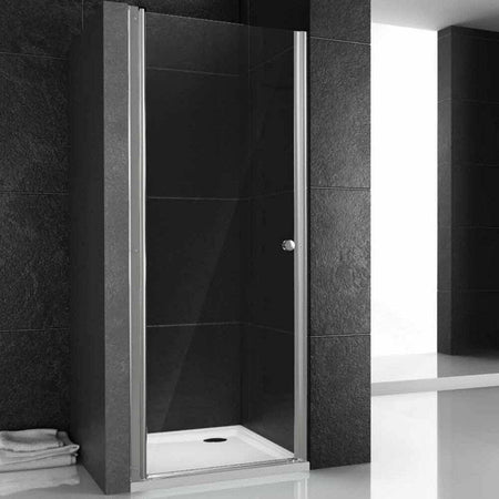 Porta Doccia Battente Swing per Nicchia Cristallo Temprato Fai da te/Attrezzature per cucine e bagni/Attrezzature per bagni/Docce e componenti doccia/Box doccia Ogomondo - Martina Franca, Commerciovirtuoso.it
