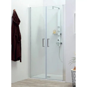 Porta Doccia Saloon 6mm Anticalcare H200 Trasparente - Shopbagno.it