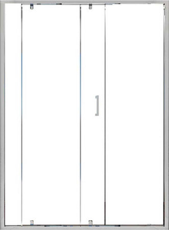 Porta-Doccia-Scorrevole-Trasparente-Anticalcare-6mm-H190cm-Rubino