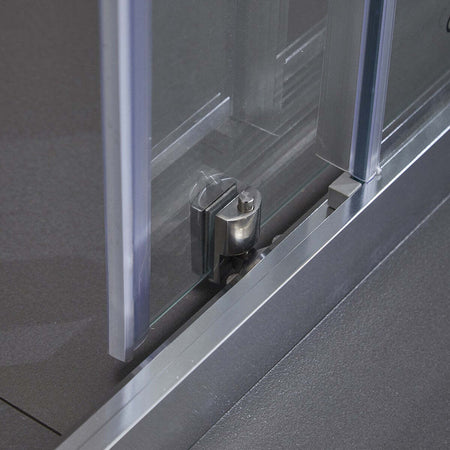 Porta-Doccia-Scorrevole-Trasparente-Anticalcare-6mm-H190cm-Rubino
