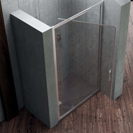 Porta Doccia Tilt Battente Basculante Trasparente Profilo Cromo Cristallo 6 mm Fai da te/Attrezzature per cucine e bagni/Attrezzature per bagni/Docce e componenti doccia/Box doccia Ogomondo - Martina Franca, Commerciovirtuoso.it