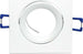 Porta-Faretto-A-Incasso-Supporto-.-Quadrato-Portafaretto-Gu10-P20-Bianco--Universo