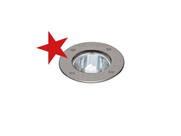 PORTA-FARETTO-CARRABILE-GU10-INCASSO-CALPESTABILE-Segnapasso-LAMPADA-SOSTITUIBILE-7W-IP66
