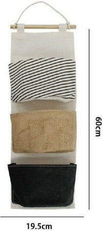 Porta Oggetti Organizer Da Appendere 3 Tasche In Tessuto Bagno Camera 10478 Casa, arredamento e bricolage > Soluzioni salvaspazio > Organizer per Armadi Trade Shop italia - Napoli, Commerciovirtuoso.it