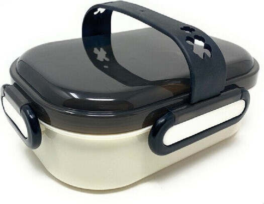 Porta-Pranzo-Termico-Lunch-Box-Contenitore-Con-Vaschetta-Estraibile-Portavivande