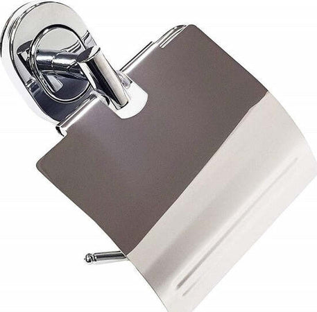 Porta-Rotolo-Portarotolo-Carta-Igienica-Esy-69190-Acciaio-Accessori-Bagno-Parete