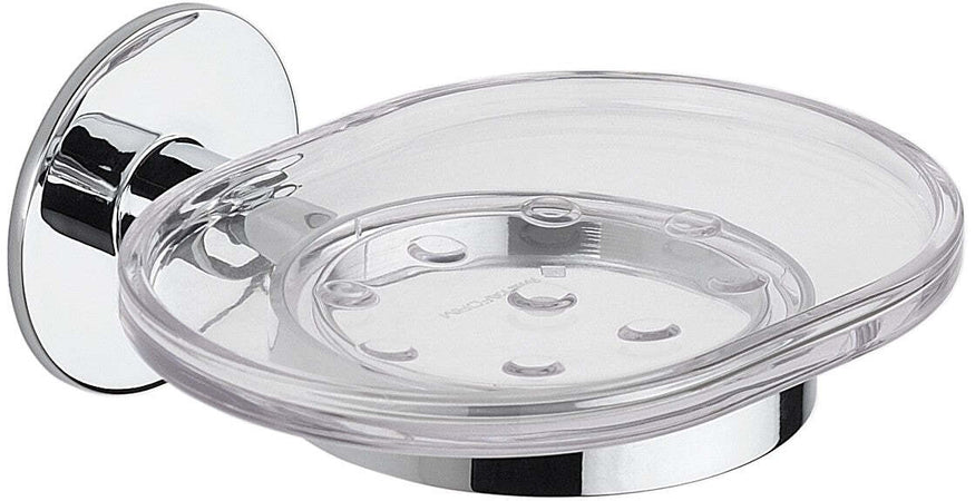 Porta sapone in ottone e vetro