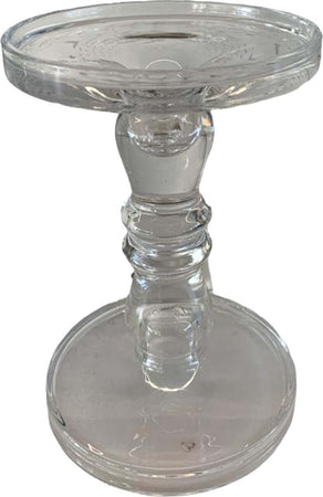 Portacandela in vetro candelabro per candela elegante. Casa e cucina/Decorazioni per interni/Candele e portacandele/Candele/Candele a colonna MagiediNatale.it - Altamura, Commerciovirtuoso.it