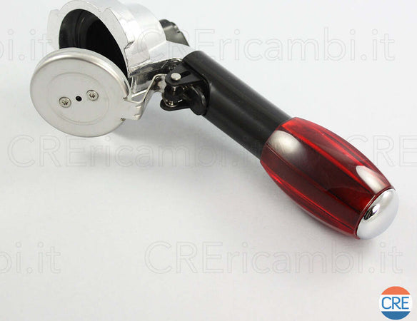 Portacapsule-Alluminio-Rosso-Trasparente-per-Mokona-Trio-CF40,-CF41