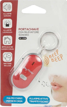 Portachiavi Con Rilevatore Sonoro Allarme Indicatore Led Trova Chiavi Casa Xc2180 Elettronica e telefonia > Fotografia e video > Telecomandi Universali Trade Shop italia - Napoli, Commerciovirtuoso.it