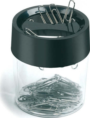 Portafermagli calamitato - 58x68 mm - nero - Artiglio Cancelleria e prodotti per ufficio/Archivio ufficio e accessori per scrivania/Nastri colle elastici e graffette/Graffette molle fermacarte e anelli Eurocartuccia - Pavullo, Commerciovirtuoso.it