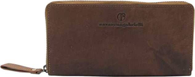 Portafoglio Donna Nazareno Gabrielli - Cognac Portafoglio In Pelle Sintetica Con Portamonete Pendente Foglia Multi Slot, Carta Portafoglio Donna Con Pendente Portamonete Chiusura Con Cerniera Moda/Donna/Accessori/Portafogli e porta documenti/Portafogli Liquidator Italia - Nicosia, Commerciovirtuoso.it