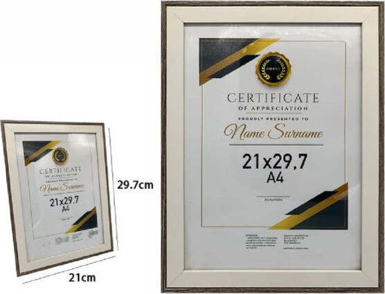 Portafoto-Cornice-Per-Foto-Certificati-Quadri-Tele-A4-21-X-29.7-Cm-Modello-70781