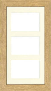 Portafoto legno BASIC 3 foto rovere 20x40 cm Casa e cucina/Decorazioni per interni/Album fotografici cornici e accessori/Cornici foto/Cornici da parete e da tavolo Scontolo.net - Potenza, Commerciovirtuoso.it