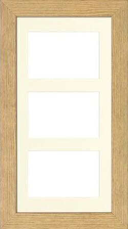 Portafoto legno BASIC 3 foto rovere 20x40 cm Casa e cucina/Decorazioni per interni/Album fotografici cornici e accessori/Cornici foto/Cornici da parete e da tavolo Scontolo.net - Potenza, Commerciovirtuoso.it