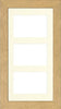 Portafoto legno BASIC 3 foto rovere 20x40 cm Casa e cucina/Decorazioni per interni/Album fotografici cornici e accessori/Cornici foto/Cornici da parete e da tavolo Scontolo.net - Potenza, Commerciovirtuoso.it