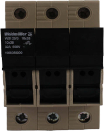 Portafusibile-serie-WSI-25/3-10X38-32A-Weidmuller