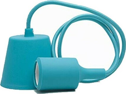 Portalampada-A-Sospensione-Pendente-Lampadario-Soffitto-E27-Celeste-Dt-j01-1-Mt