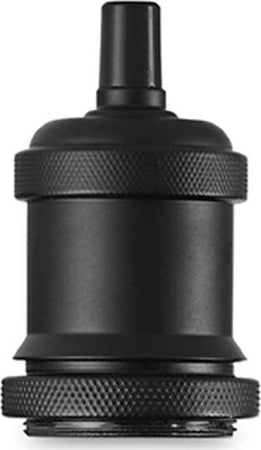 Portalampada-In-Metallo-Colore-Nero-Opaco